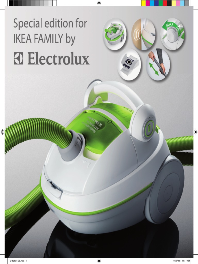 ELECTROLUX IKEA FAMILY.pdf Vacuum Cleaner Tools