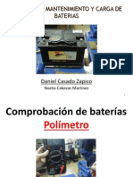 13 Trabajo Sobre El Proceso de Mantenimiento de Baterias PDF