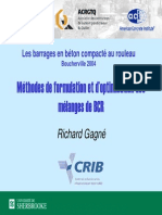 Barrages Formulation / Granulats