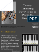 20 Interesting Ways To Use An Ipad in The Cla PDF