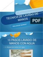 Tecnica de Lavado Manos