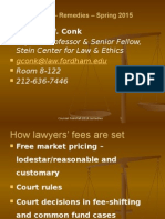 Counsel fees as a Remedy