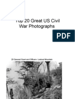 Top 20 Great US Civil War Photographs