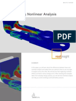 Nonlinear Analysis Solidworks