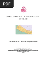 NBC206_architectural Design Requirements