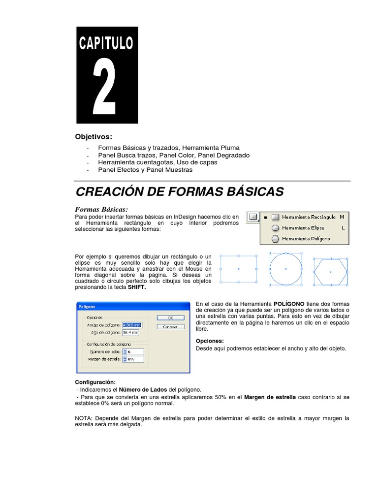 Herramientas y Efectos en InDesign | PDF | Point and Click | Adobe InDesign