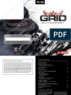 GRID Autosport Achievements List