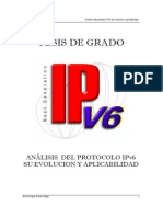 Análisis Del Protocolo Ipv6
