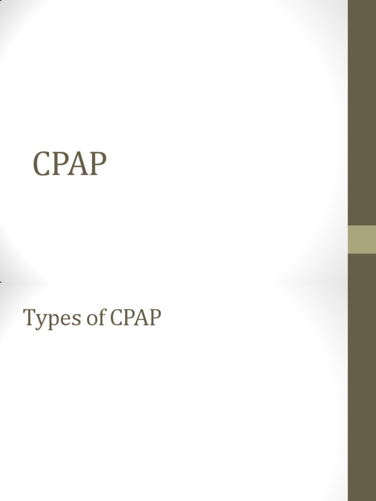 CPAP Slides | PDF | Heart Failure | Respiratory System