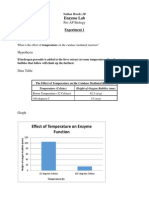 Template For PAP Enzymes Lab Report