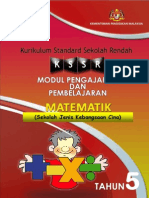 Modul PDP Matematik Tahun 5 SJKC PDF