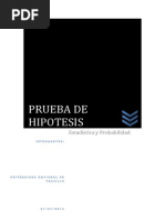 Prueba de Hipotesis