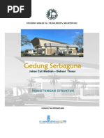 Download Perhitungan Struktur Gedung Serbagunapdf by Satria Panji Pratama SN243921297 doc pdf