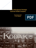 Analisis Manajemen Strategis Eastman Kodak Company