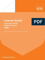 Eng Lit Learner Guide