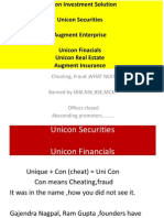 Unicon Investment Solutions - A Cheat Company, Fraud Promoters