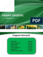 Presentasi Panax Ginseng