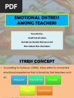 Emotional Distress Among Teachers