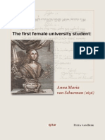 The First Female University Student: Anna Maria Van Schurman (1636)