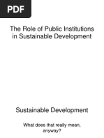 Development Sustainability