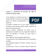 Illegittimo Il Licenziamento Del Lavoratore Che Rifiuta La Direzione Di Un Punto Vendita