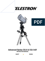 Celestron Advanced Series CG5-GT Manual