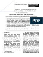 Urban-Rural Interface, Polycentric Development Andtransportation Systems. Case Study: Bucharest Metropolitan Area