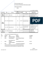 Mid Term Exam - Schedule - Term II - 5121 Batch