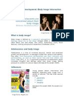 professional development general overview body image