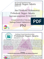 Booklet Politeknik Negeri Jakarta 2014/2015