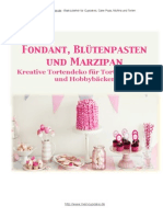 Fondant, Blütenpasten Und Marzipan PDF