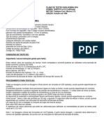 Plano de Test Bomba Dpa PDF