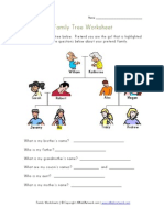 Family-Tree-Worksheet 3 PDF