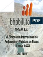 Simposium Internacional de Voladura de Rocas PDF