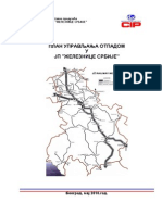 Plan Upravljana Otpadom Zeleznice Srbije PDF