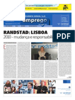 Randstad Lisboa | 2010 Ano de Mudança e Responsabilidade Social | Paula Falé | Diário de Notícias