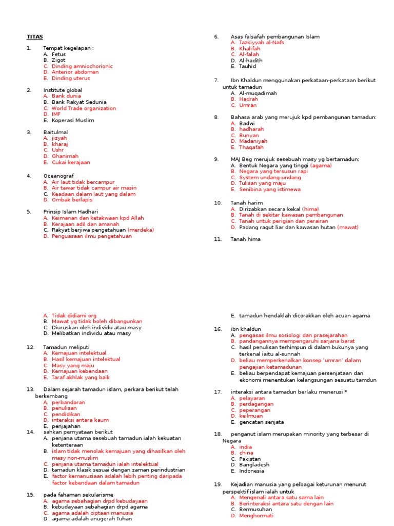 Soalan Dan Jawapan Tentang Islam - Little Ponny n