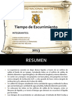 8 Tiempo de Escurrimiento PDF