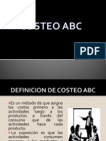 Presentación Sobre Costeo Abc PDF