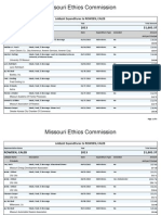 Caleb Rowden's Lobbyist Gifts, 2013-2014