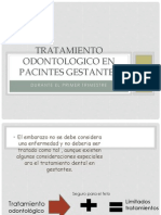 Tratamiento Odontologico en Pacintes Gestantes