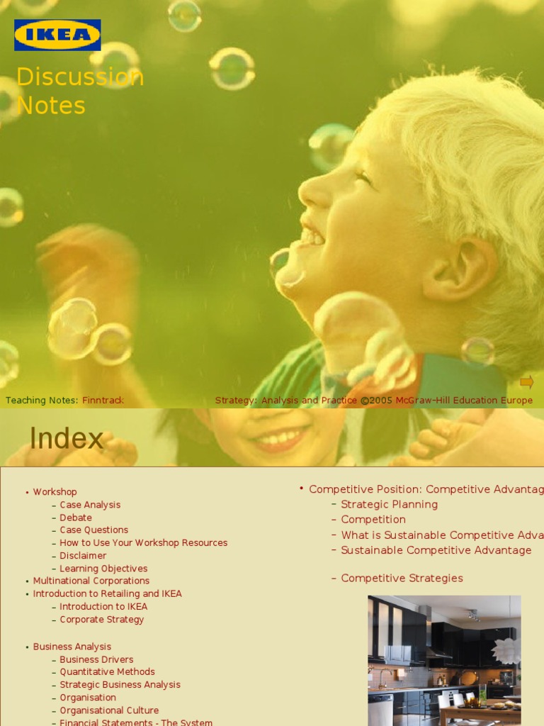 Case study in benchmarking ikea picture