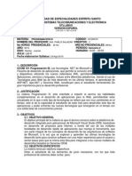 Syllabus Net I 2014 PDF