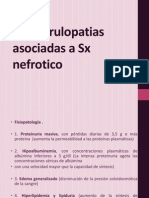 Glomerulopatia asociadas a Sx nefrotico.pptx