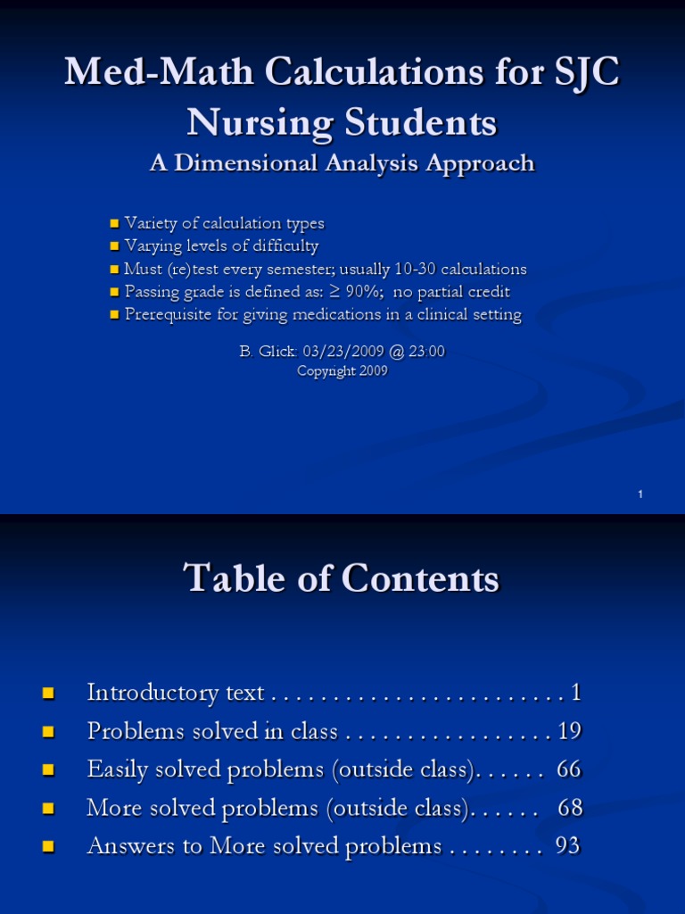 MedCalc Training Presentation 0309 | PDF