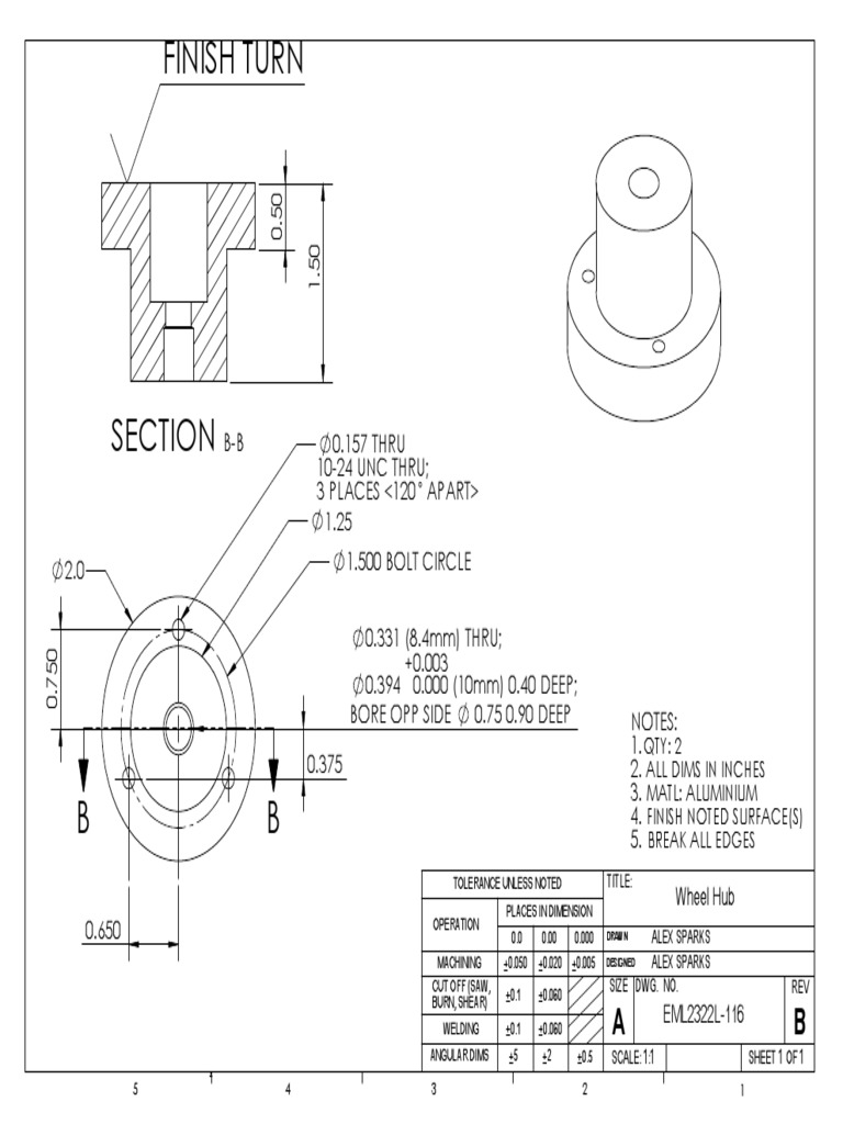 WHeel Hub B | PDF