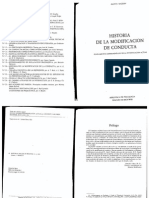 Historia de La Modificacion de La Conducta PDF