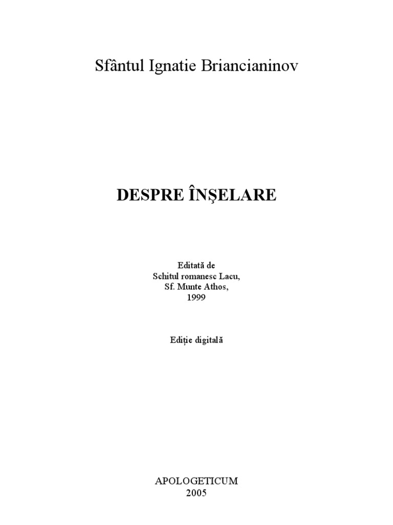 Despre Inselare-S | PDF