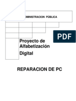 Alfabetización Digital: Reparación de PC