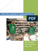 Rol Del Quimico Farmaceutico A Nivel Nacional e Internacional